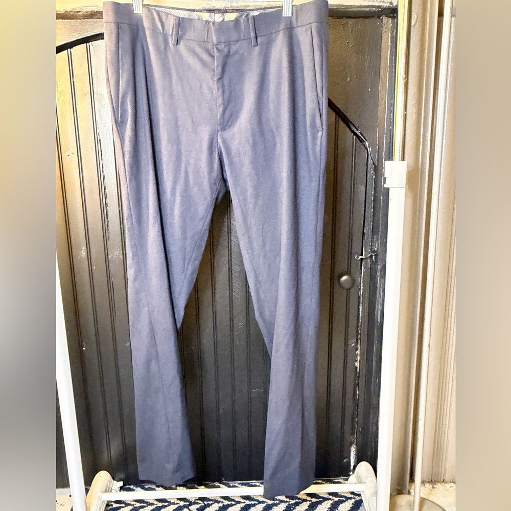 Kenneth Cole Men's Dark Blue Dress Pants